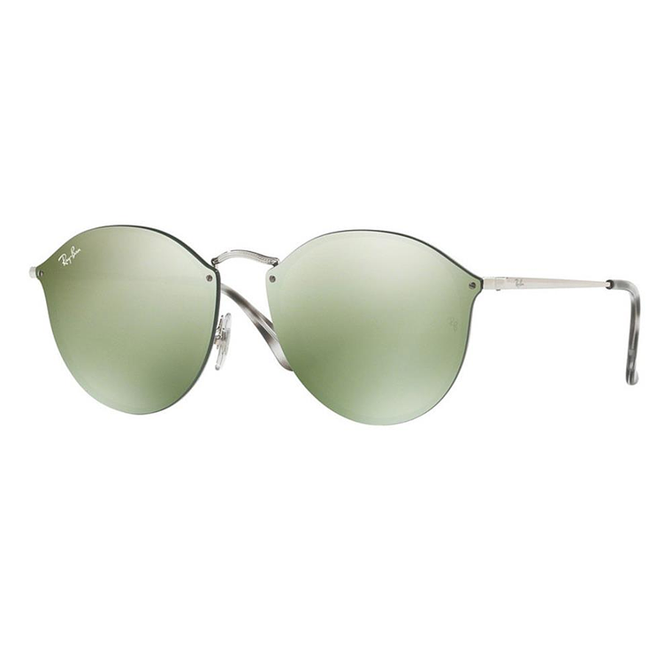 Lentes De Sol Ray Ban Blaze Round RB3574N  003/30 59mm Verde 1