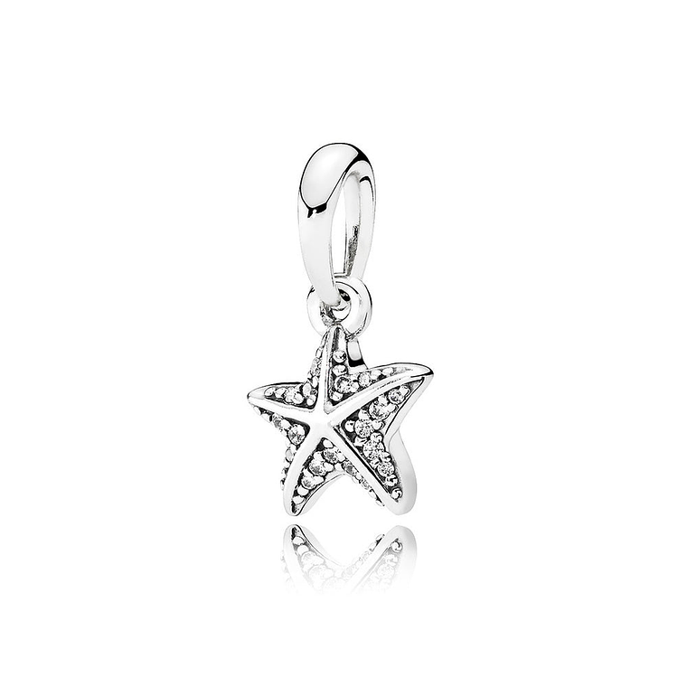 Charm Colgante Pandora Original para Mujer 390403CZ Tropical Starfish Plata s925 1