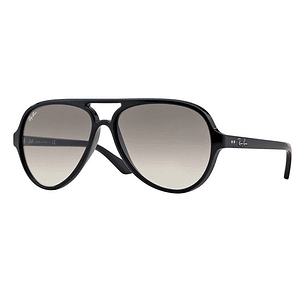 Lentes de Sol Ray Ban Cats 5000 RB4125 601/32 Color Negro degrade Talla 59mm