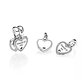 Charm Colgante Pandora Original para Mujer 792147CZ Encanto Corazón Partido s925 - Miniatura 3