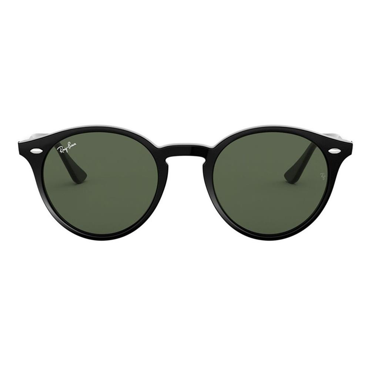 Lentes de Sol Ray Ban Highstreet Round RB2180 601/71 Color Negro Talla 49mm 3