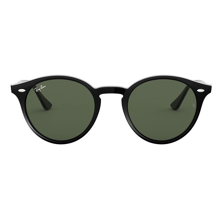 Lentes de Sol Ray Ban Highstreet Round RB2180 601/71 Color Negro Talla 49mm 3