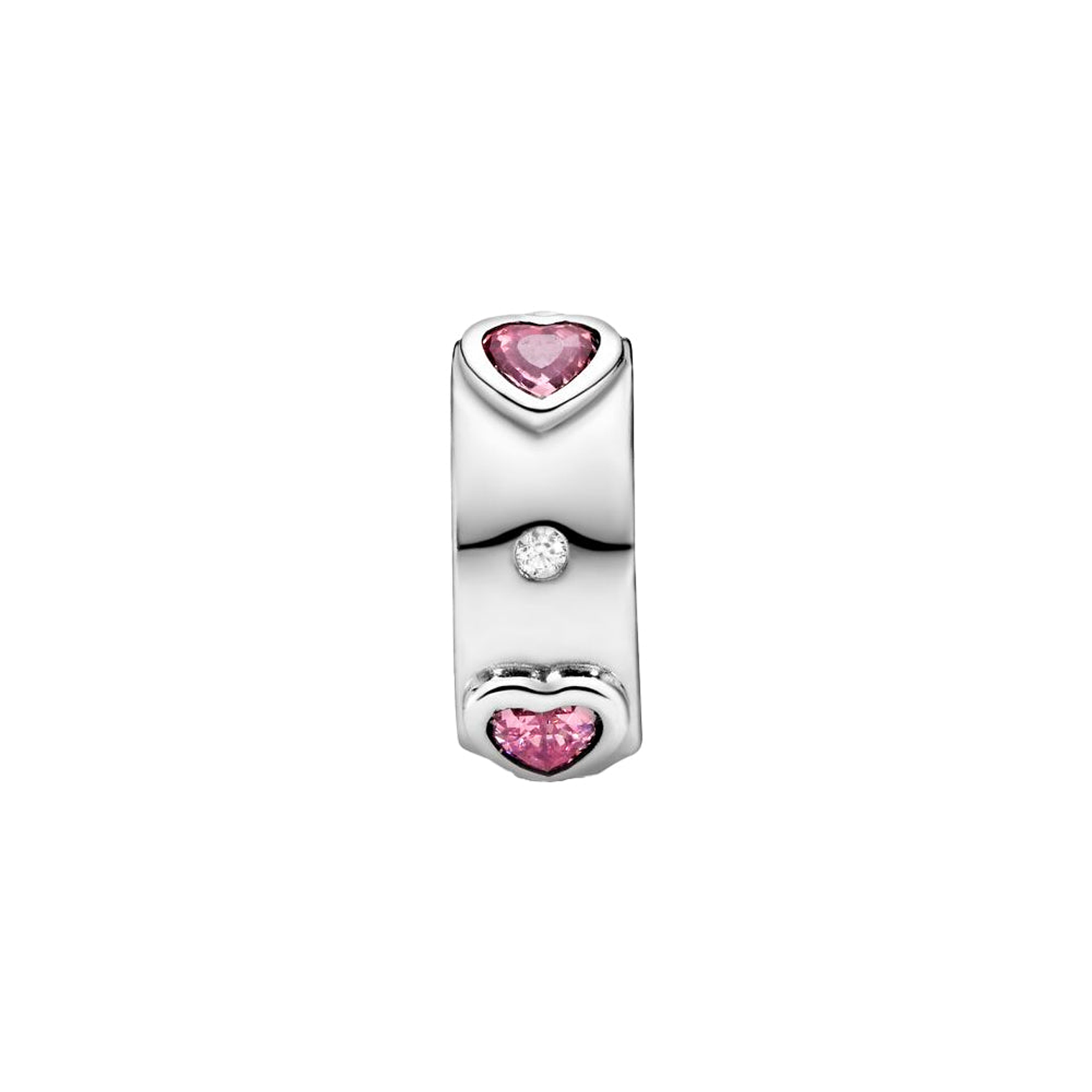 Clip Pandora Original para Mujer 796591FPC Sparklin Pink Herats s925 3