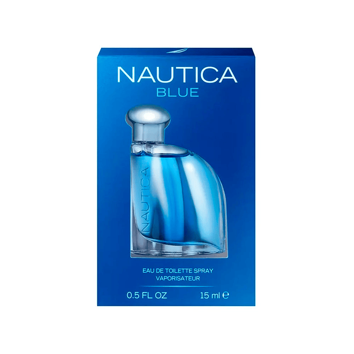 Perfume Nautica Original Fragancia Eau De Toilette Spray Blue para Hombre 15 ml 5