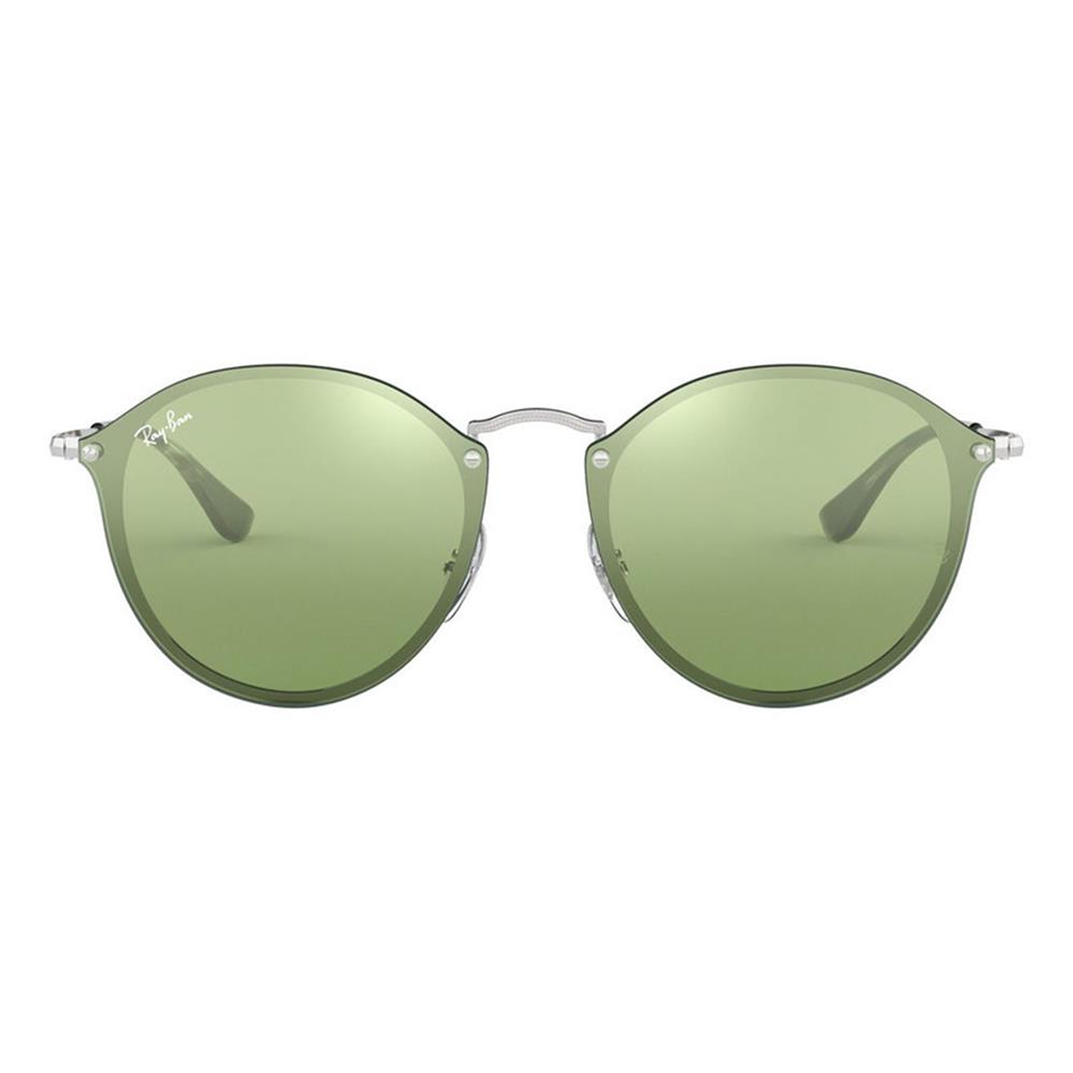 Lentes De Sol Ray Ban Blaze Round RB3574N  003/30 59mm Verde 3