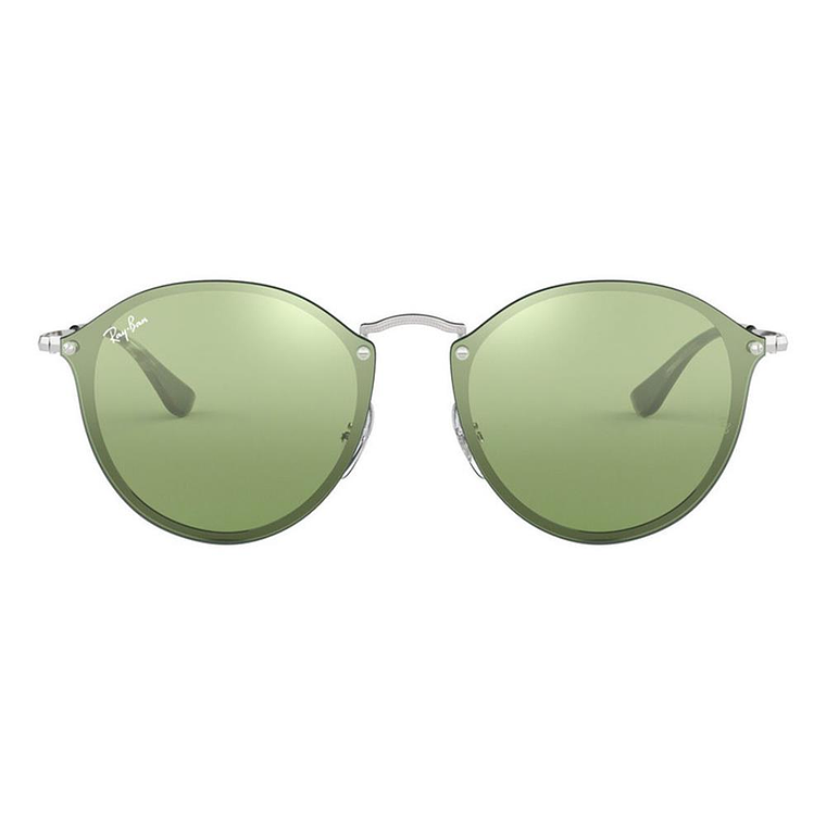 Lentes De Sol Ray Ban Blaze Round RB3574N  003/30 59mm Verde 3