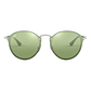 Lentes de Sol Ray Ban Blaze Round RB3574 N003/30 Color Verde Talla 59mm - Miniatura 3