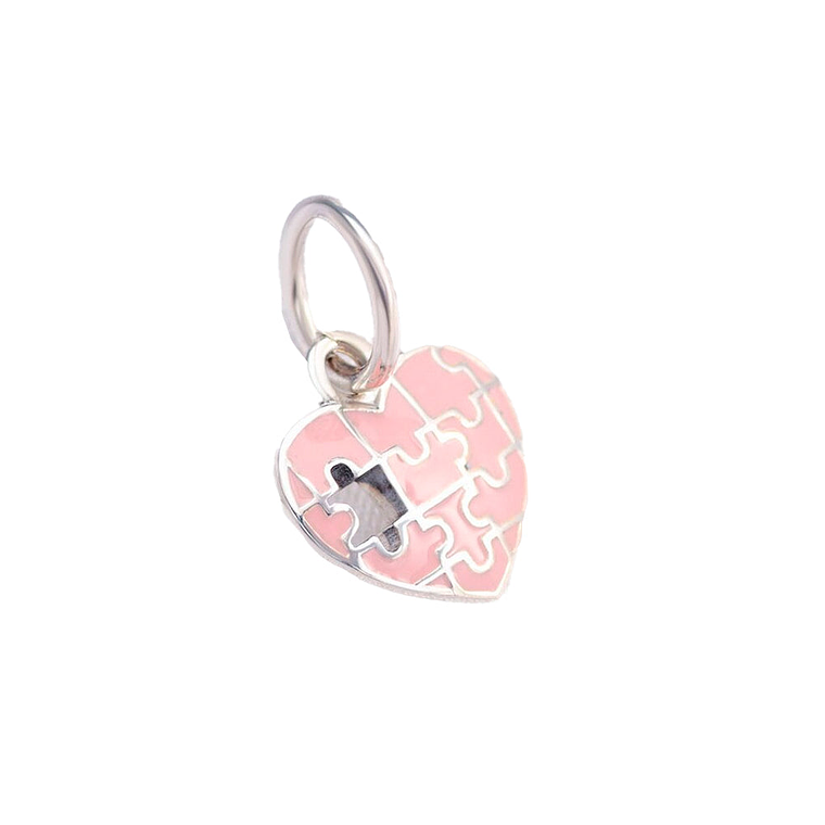 Charm Colgante Pandora Original para Mujer 791522EN68 Completa mi Corazón Plata s925 4