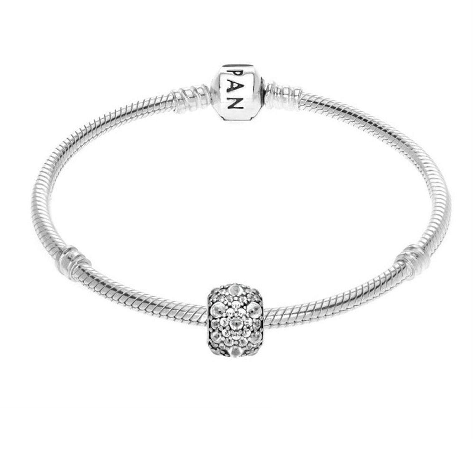 CYBER WOW Charm Dije Pandora 791755CZ Gotas Chispeantes Plata s925 2
