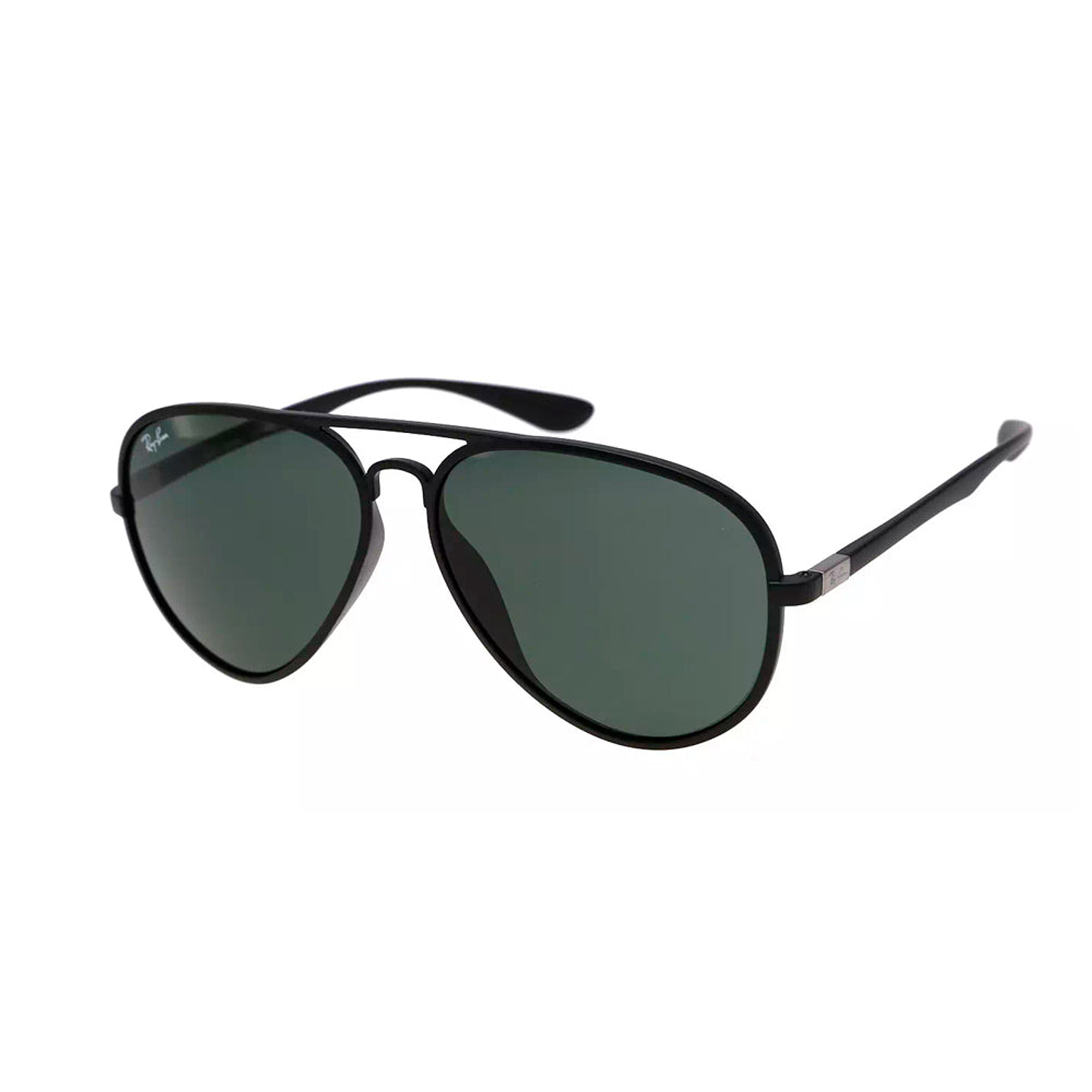 Lentes de Sol Ray Ban Aviator Liteforce RB4180 601S/71 Color Negro Mate Talla 58mm 1