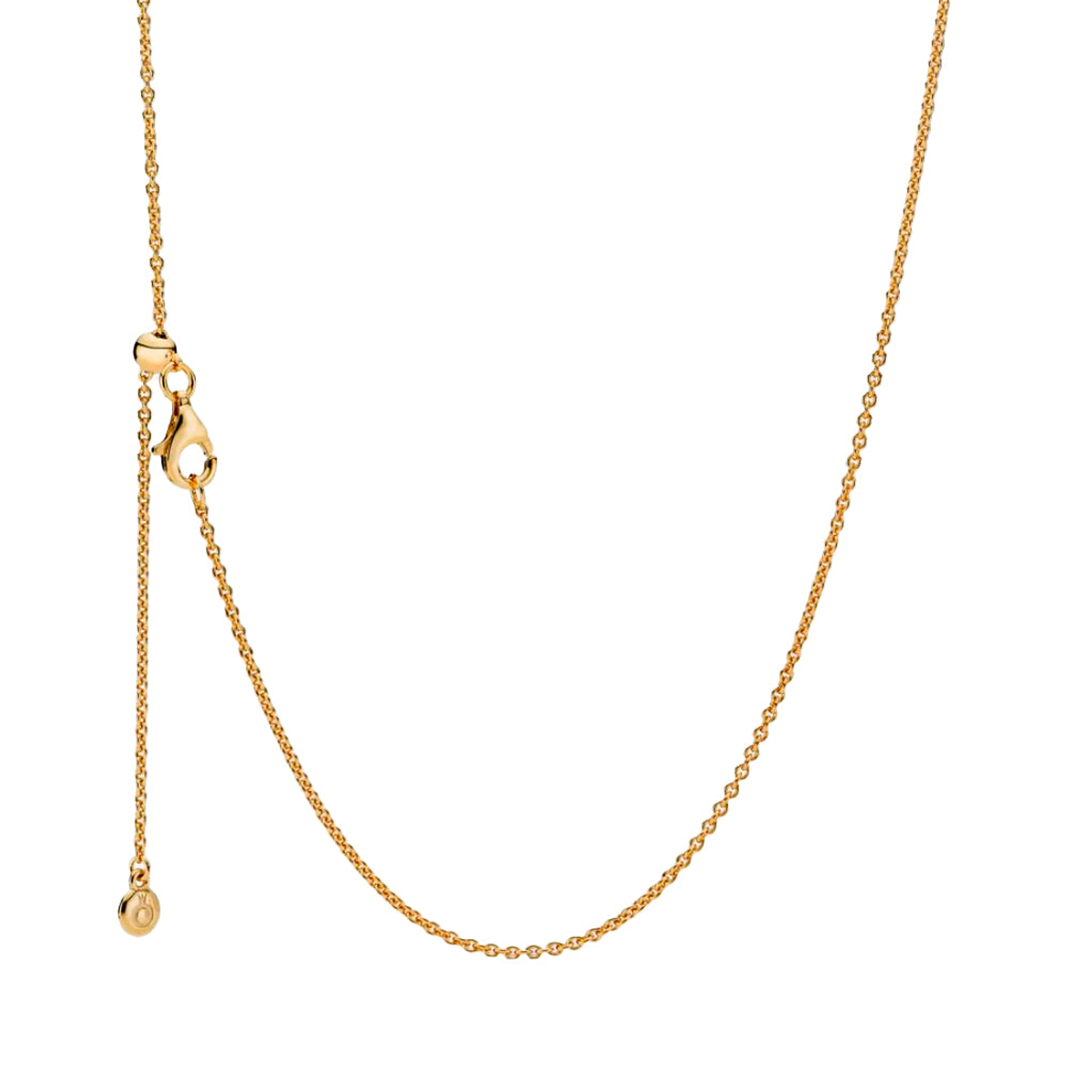 Collar de cadena Pandora Shine Cadena Clasica 367080 Color Dorado Talla 50cm 2