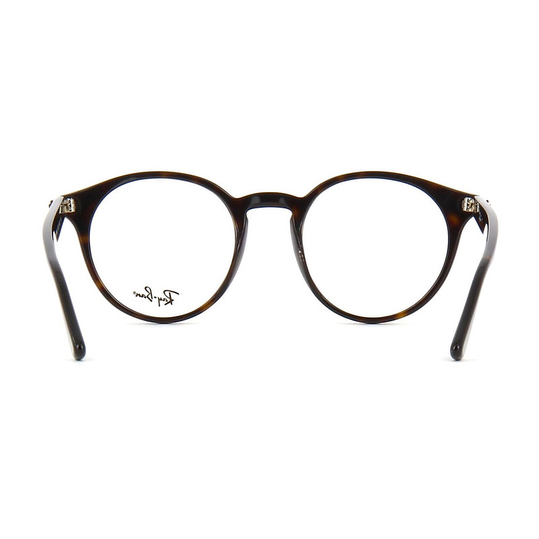 Montura de Lentes de Medida Ray Ban Round RB2180V2012 Color Marrón Talla 49mm 4