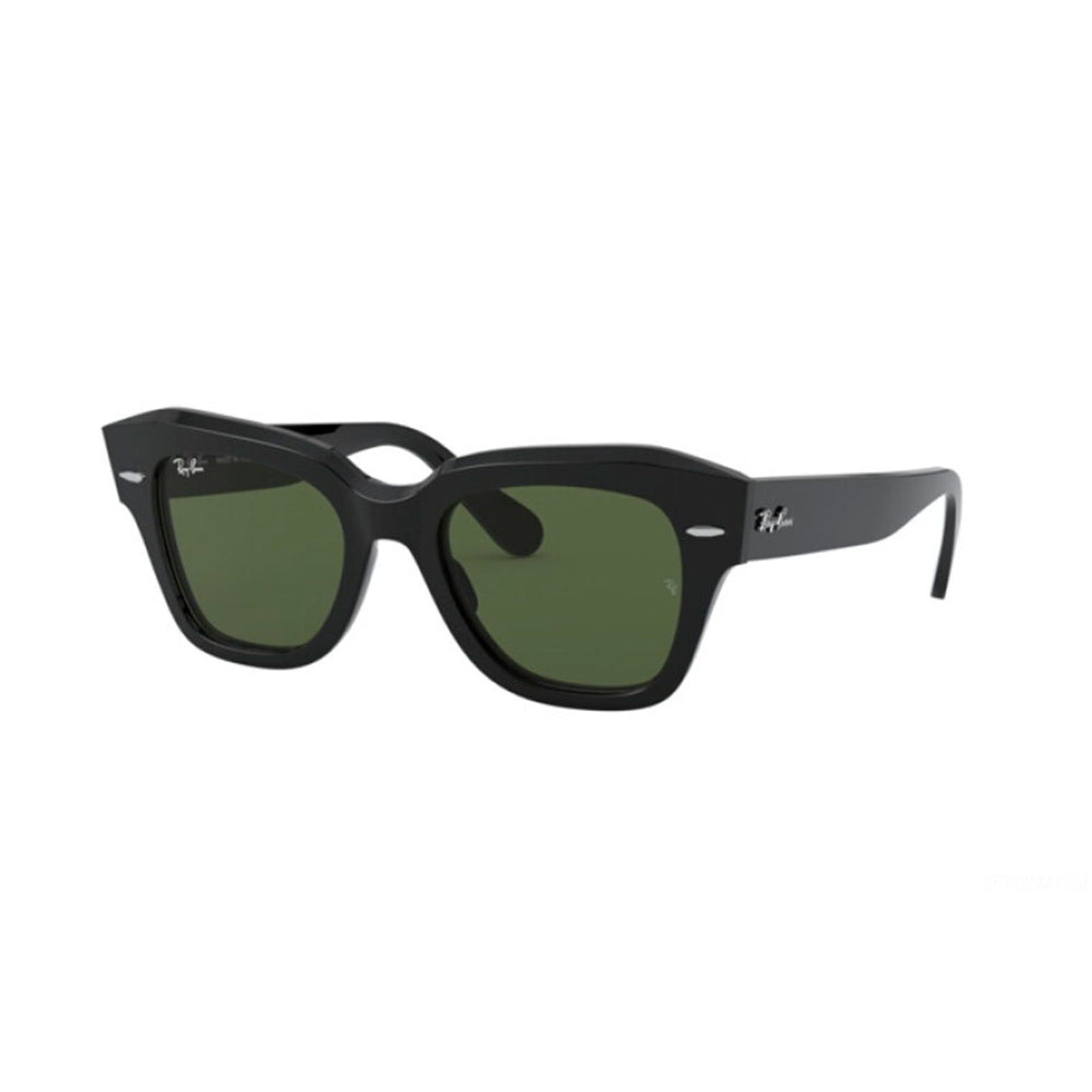Lentes de Sol Ray Ban State Street RB2186 901/31 Color Negro Talla 49mm 1