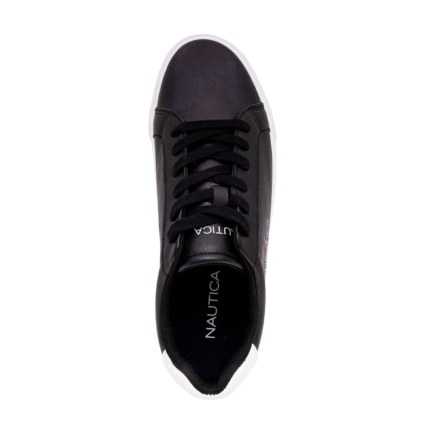 Zapatillas Nautica MYTON 2 CV274-2 Unisex Color Negro y Blanco Talla 41 5
