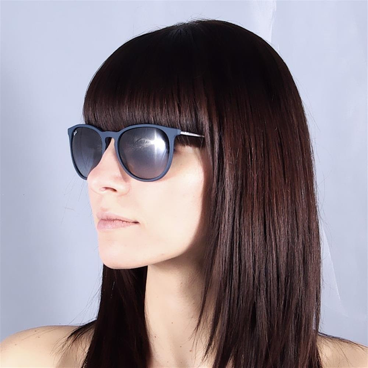 Lentes de Sol Ray Ban Erika RB4171 6002/8G Color Azul Talla Única 5