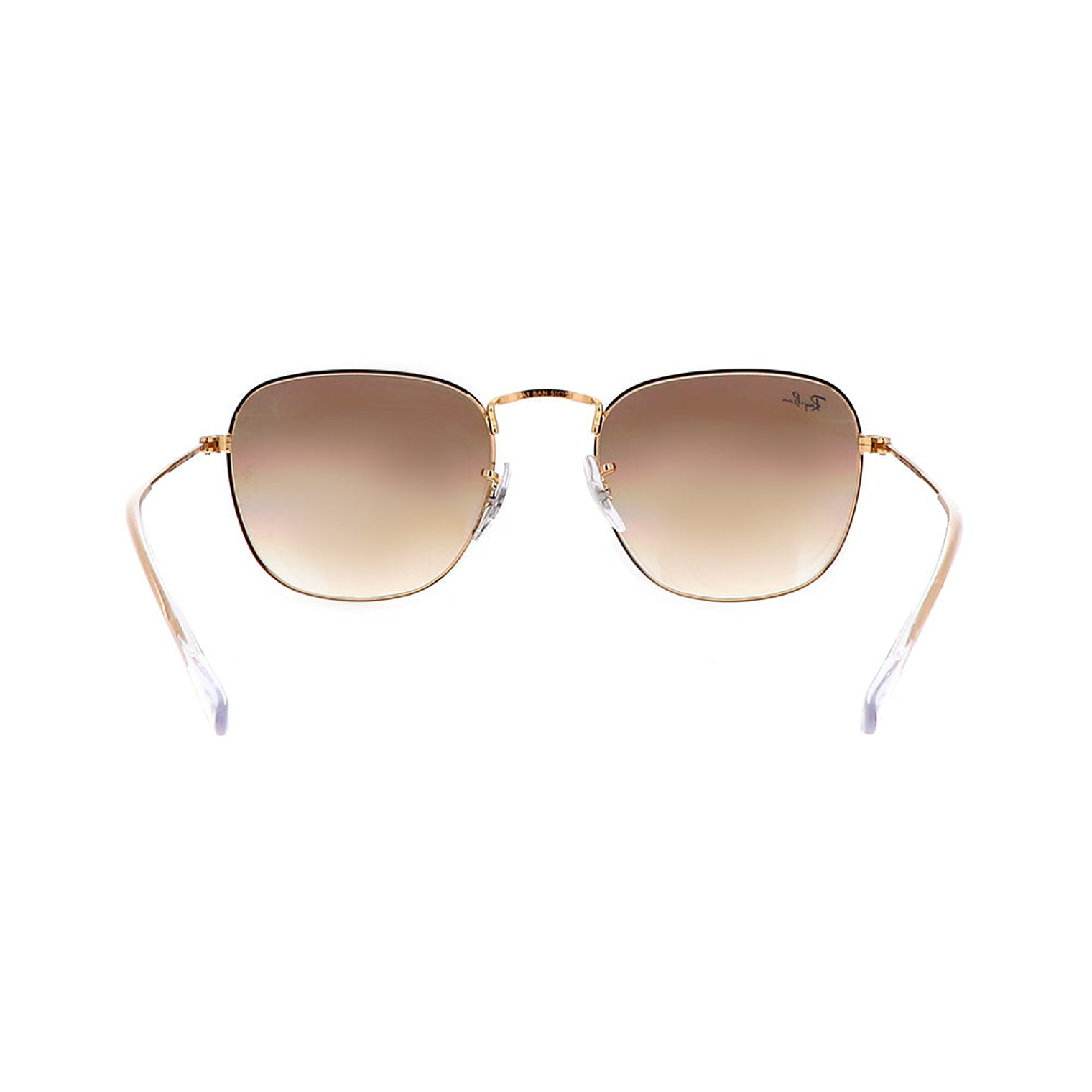 Lentes de Sol Ray Ban Frank RB3857 9196/51 Color Dorado Talla 51mm 4