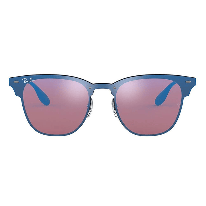 Lentes de Sol Ray Ban Blaze Clubmaster RB3576N 153/7V Color Negro con Lente Violeta 3