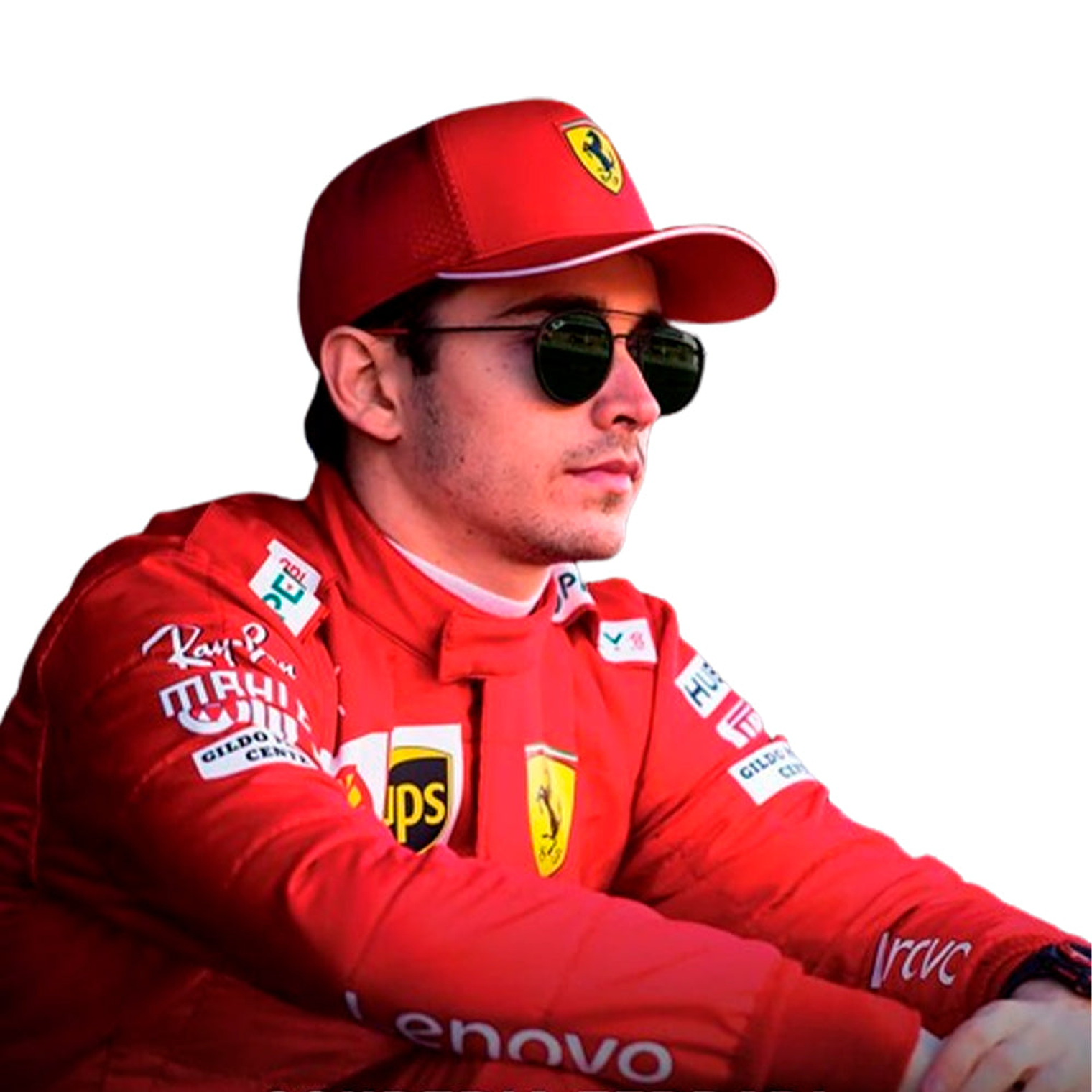 Lentes De Sol Ray Ban Round RB3602M F020/31 Scuderia Ferrari Collection 5