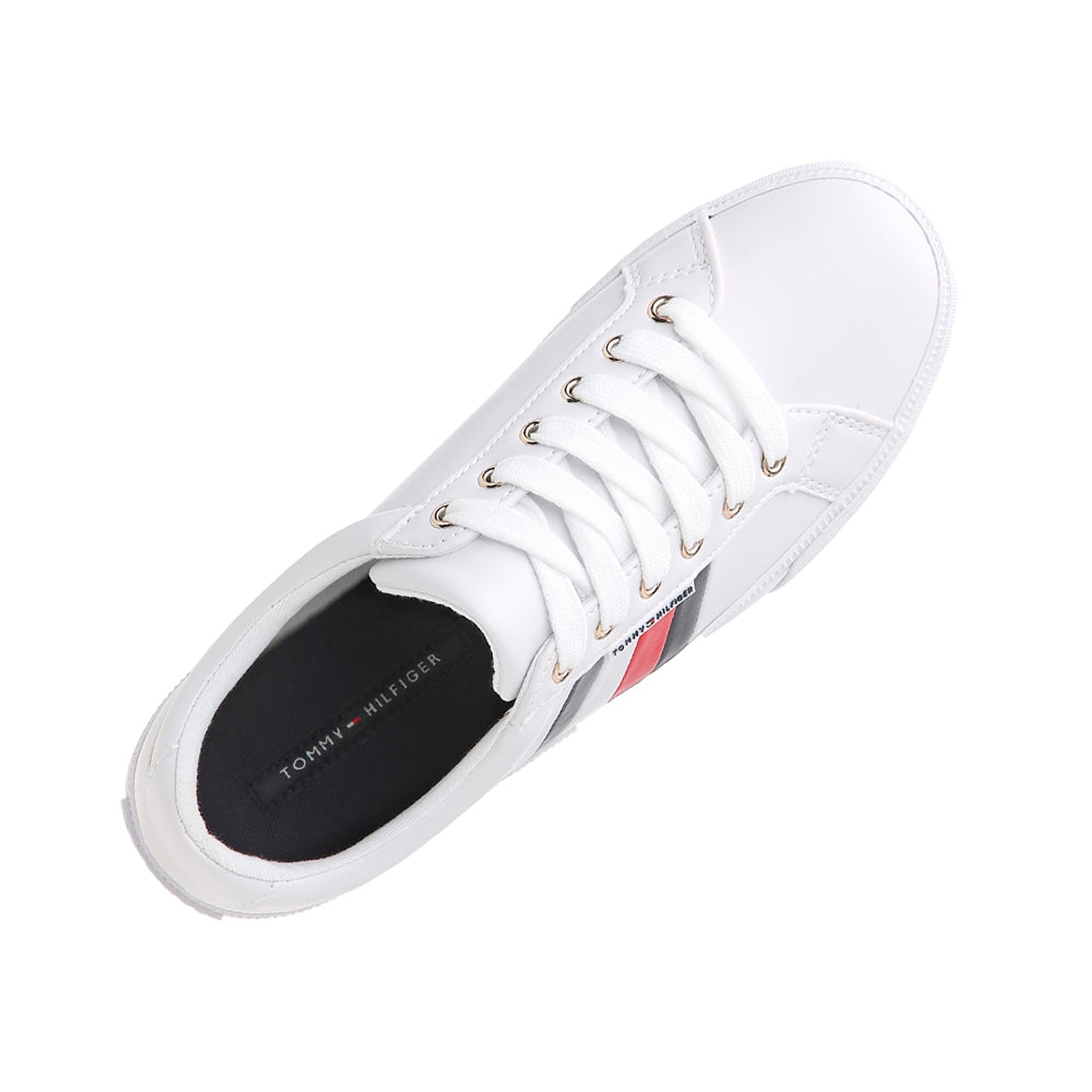 Zapatillas Tommy Hilfiger Lightz Original Color Blanco Para Mujer 3