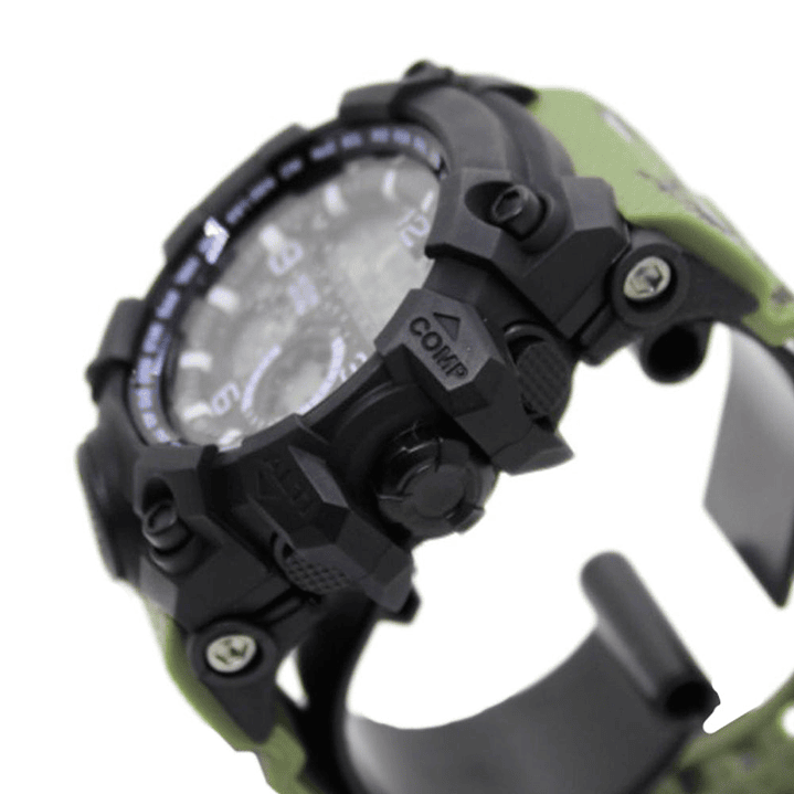 Reloj Digital Invicta AC435-004 X Digitex Color Negro y Verde Para Hombre 4