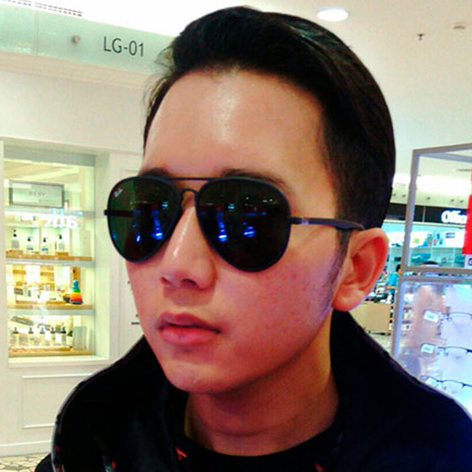 Lentes de Sol Ray Ban Aviator Liteforce RB4180 601S/71 Color Negro Talla 58mm 5