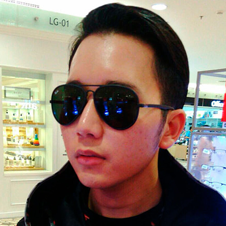 Lentes de Sol Ray Ban Aviator Liteforce RB4180 601S/71 Color Negro Talla 58mm 5