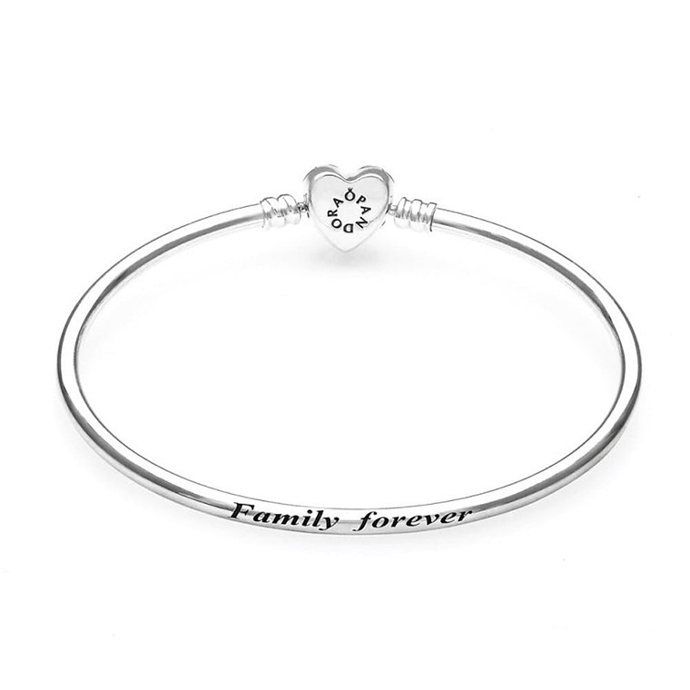 Pulsera Brazalete Pandora con Grabado 