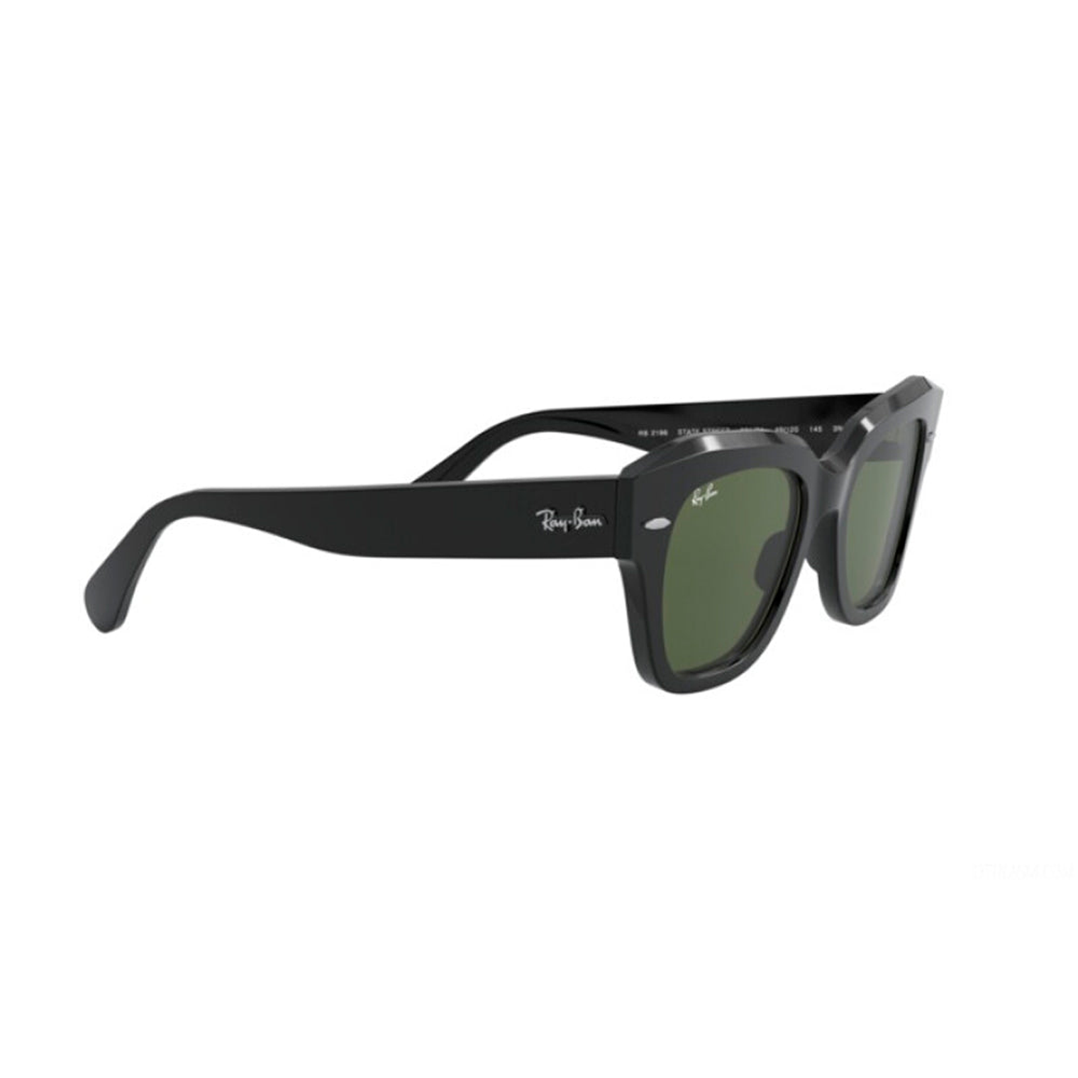 Lentes de Sol Ray Ban State Street RB2186 901/31 Color Negro Talla 49mm 6