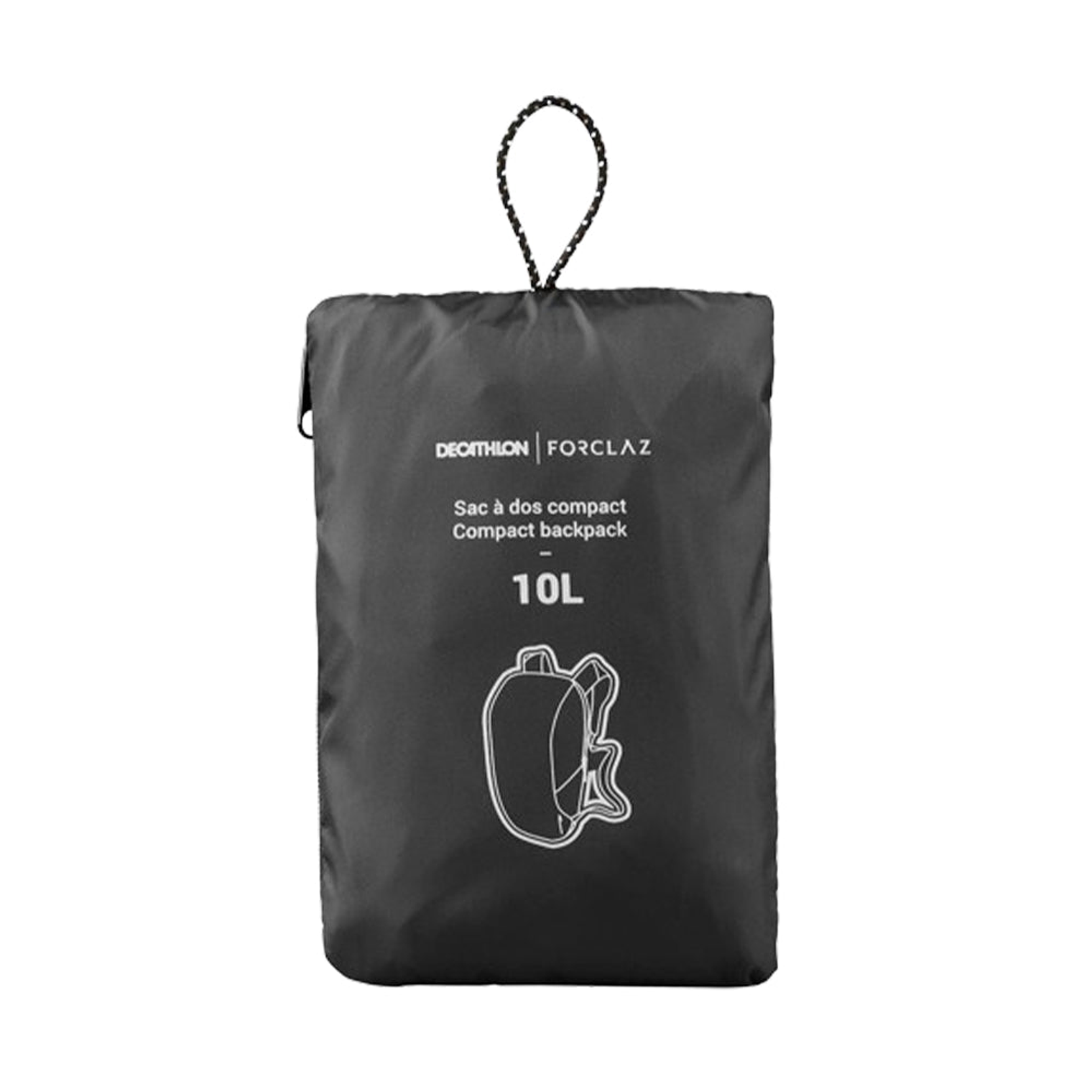 Mochila Forclaz 8560403 Compact 100 10 L Original Color Negro 4