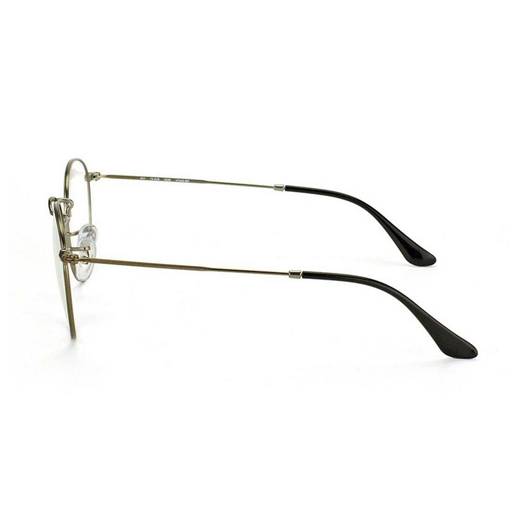 Montura de Lentes de Medida Ray Ban Round Metal RB3447V2620 Color Plateado Talla 47mm 2