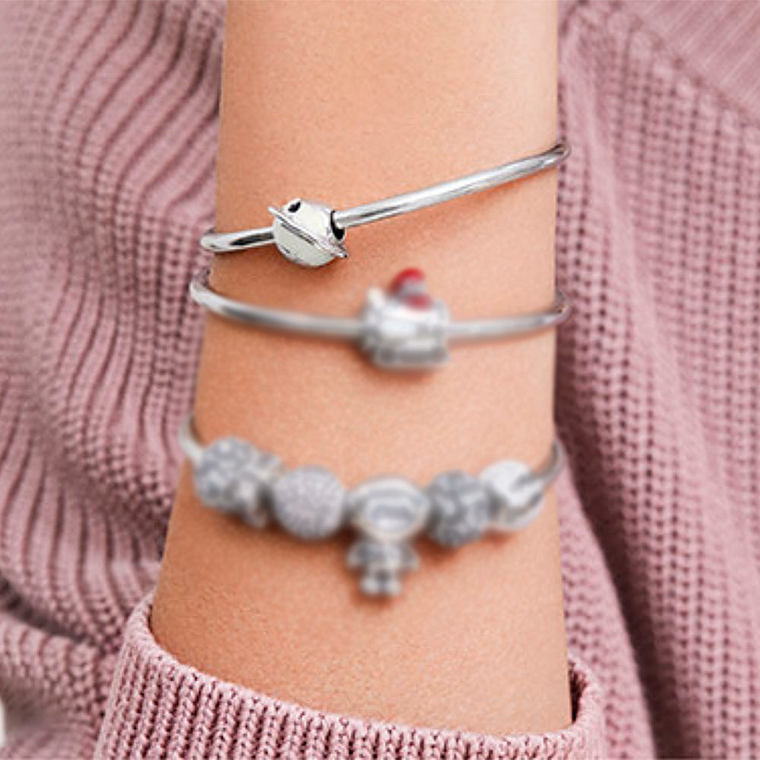 Charm Pandora Original para Mujer 797748EN23 Planeta de Amor s925 5