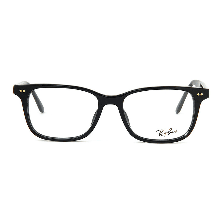 Montura de Lentes de Medida Oftalmica Ray Ban RX5306D 2000 Color Negro Talla 53mm 3