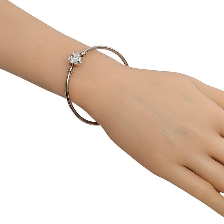 Pulsera Brazalete Pandora con Grabado 