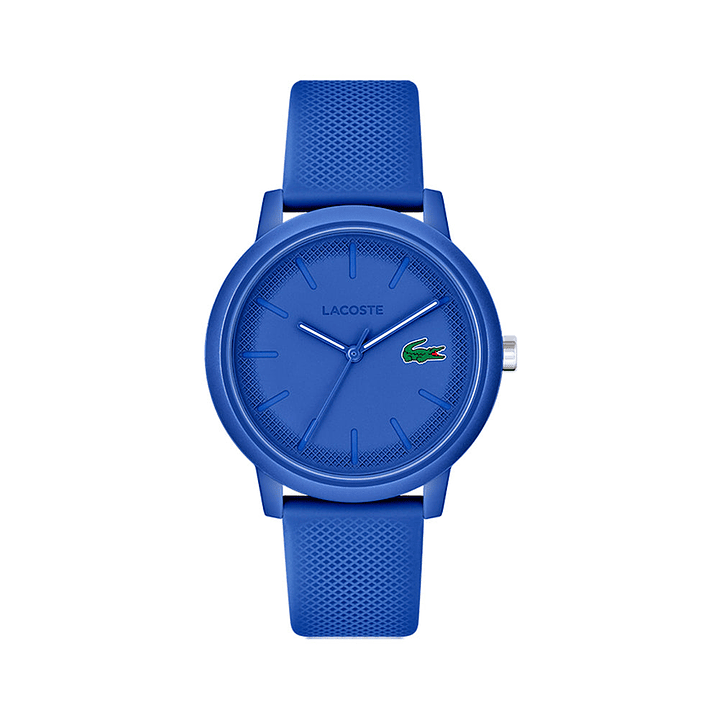 Reloj analogo Lacoste Original 2011279 Color Azul con Correa de Silicona Para Hombre 1