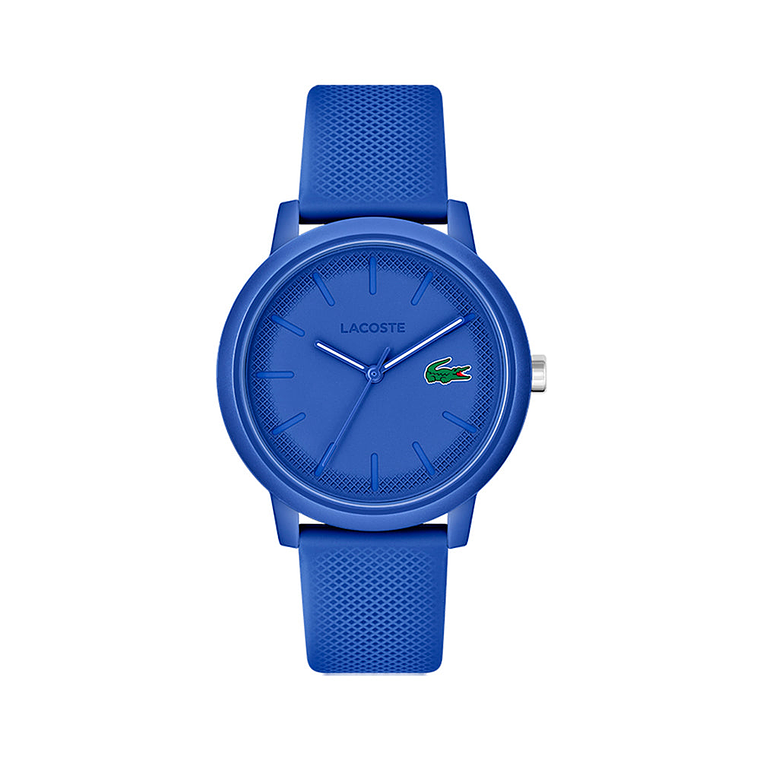 Reloj analogo Lacoste Original 2011279 Color Azul con Correa de Silicona Para Hombre 1