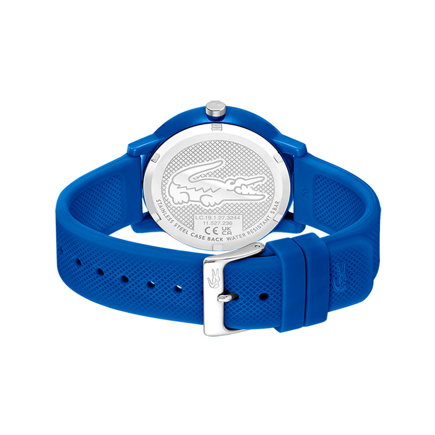 Reloj analogo Lacoste Original 2011279 Color Azul con Correa de Silicona Para Hombre 2