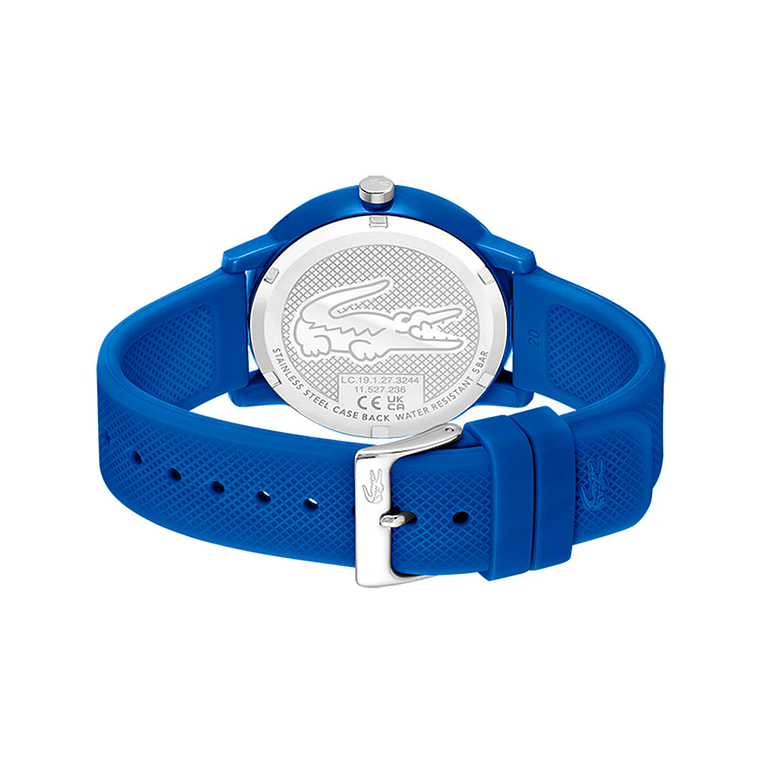 Reloj analogo Lacoste Original 2011279 Color Azul con Correa de Silicona Para Hombre 2