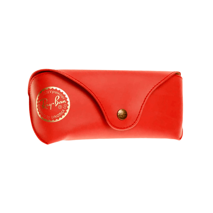 Estuche de Lentes Ray Ban Color Rojo Tamaño Estandar 1