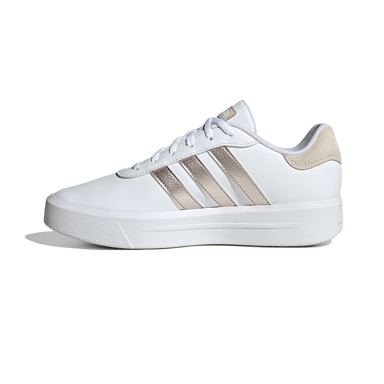 Zapatillas Deportivas Adidas Court Platform ID1969 Color Blanco Para Mujer 2
