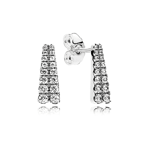 Aretes Pendientes Pandora Rastro de Estrellas Fugaces 296367CZ Plata 925