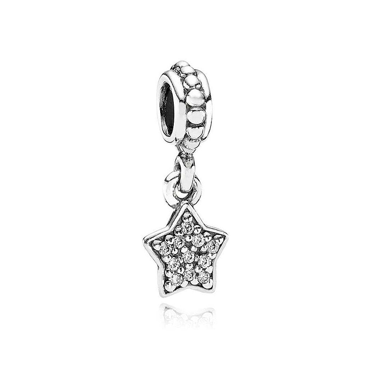 Charm Colgante Pandora Original para Mujer 791024CZ Estrella Pave s925 1