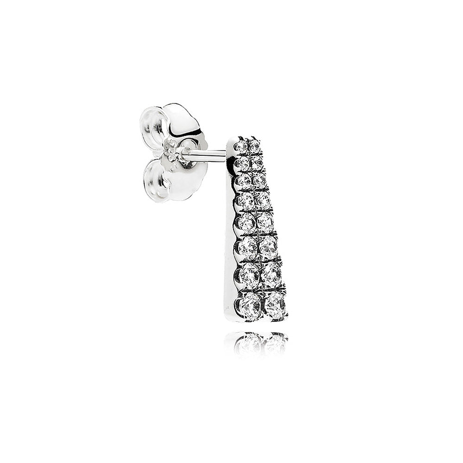 Aretes Pendientes Pandora Rastro de Estrellas Fugaces 296367CZ Plata 925 3