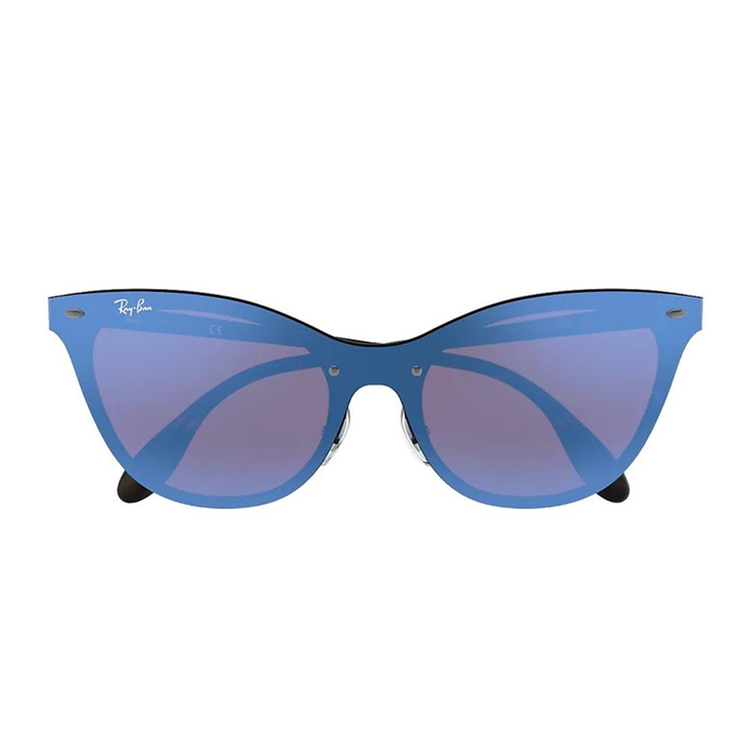 Lentes De Sol Ray Ban Blaze Cat Eye RB3580N 153/7V Ojo De Gato 43mm 3
