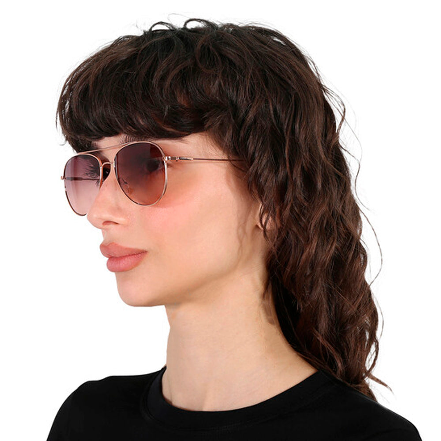 Lentes de Sol Calvin Klein Round Ck20120s 780 Color Dorado Talla 55mm 5
