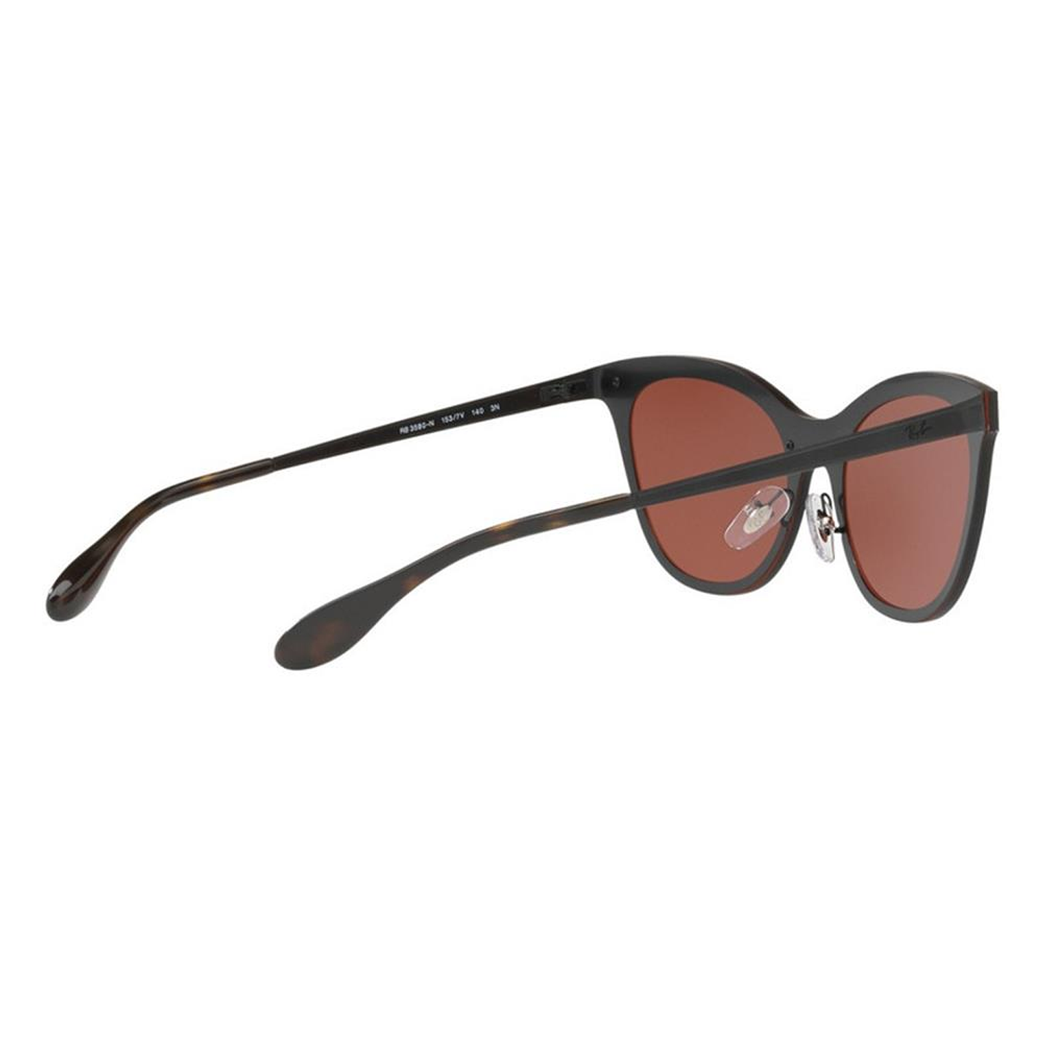 Lentes De Sol Ray Ban Blaze Cat Eye RB3580N 153/7V Ojo De Gato 43mm 4