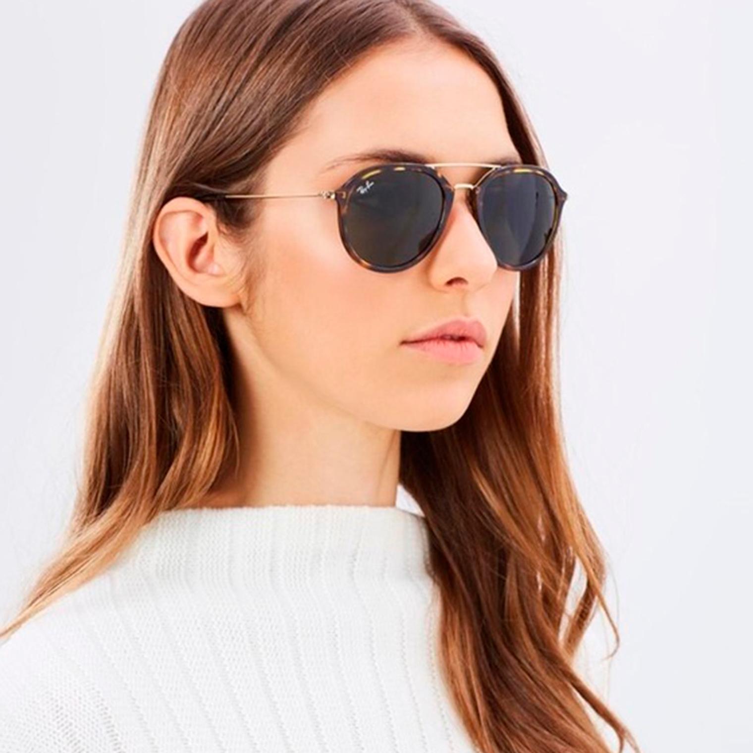 Lentes de Sol Ray Ban Highstreet RB4273 710/85 Color Marron Talla 52mm 5