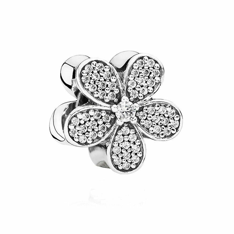 Charm Dije Pandora Original para Mujer 791480CZ Margarita Deslumbrante Plata 925 1