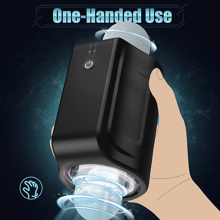 Masturbador Masculino Automatico Tluda FJB18 En Silicona Medica 2