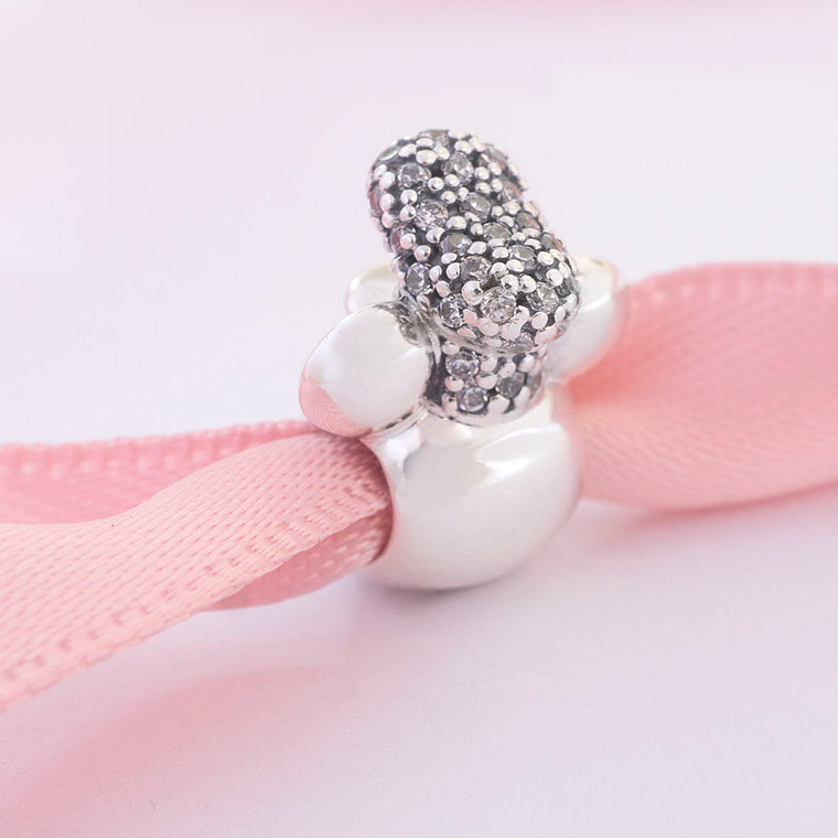 Charm Pandora Original para Mujer 797499CZ Disney Shimmering Steamboat Willie Portrait s925 5