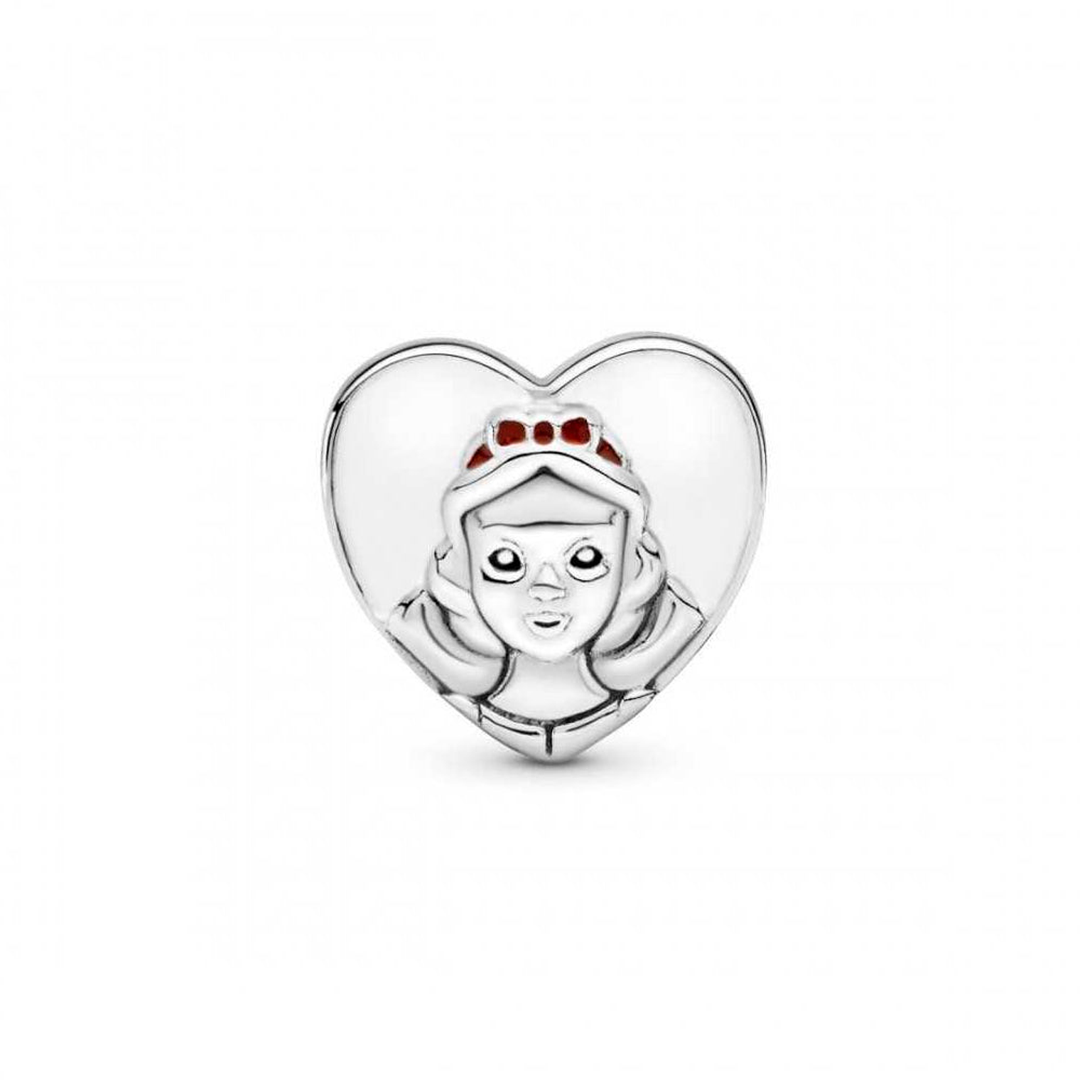Clip Pandora Original para Mujer 797165ENMX Disney Blanca Nieves Corazón Vintage Plata s925 2